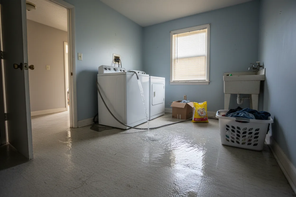 Appliance leak cleanup in Gainesville and Alachua County, Florida